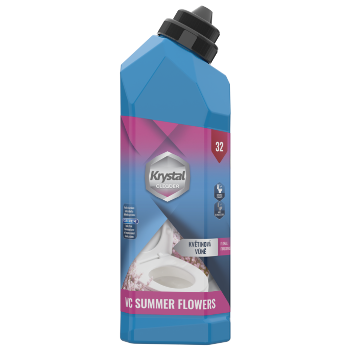 KRYSTAL 32 WC summer flowers 750 ml