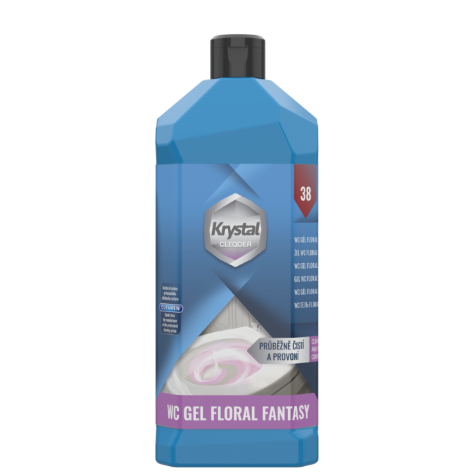 KRYSTAL WC gel floral fantasy 750 ml